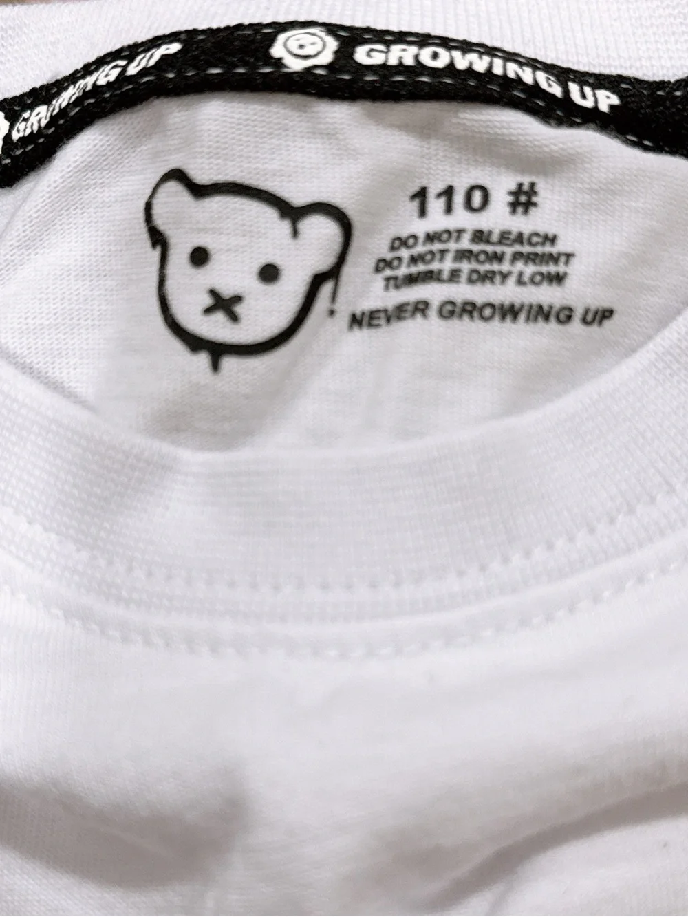 Kids White Mickey Mouse Graphic Tee